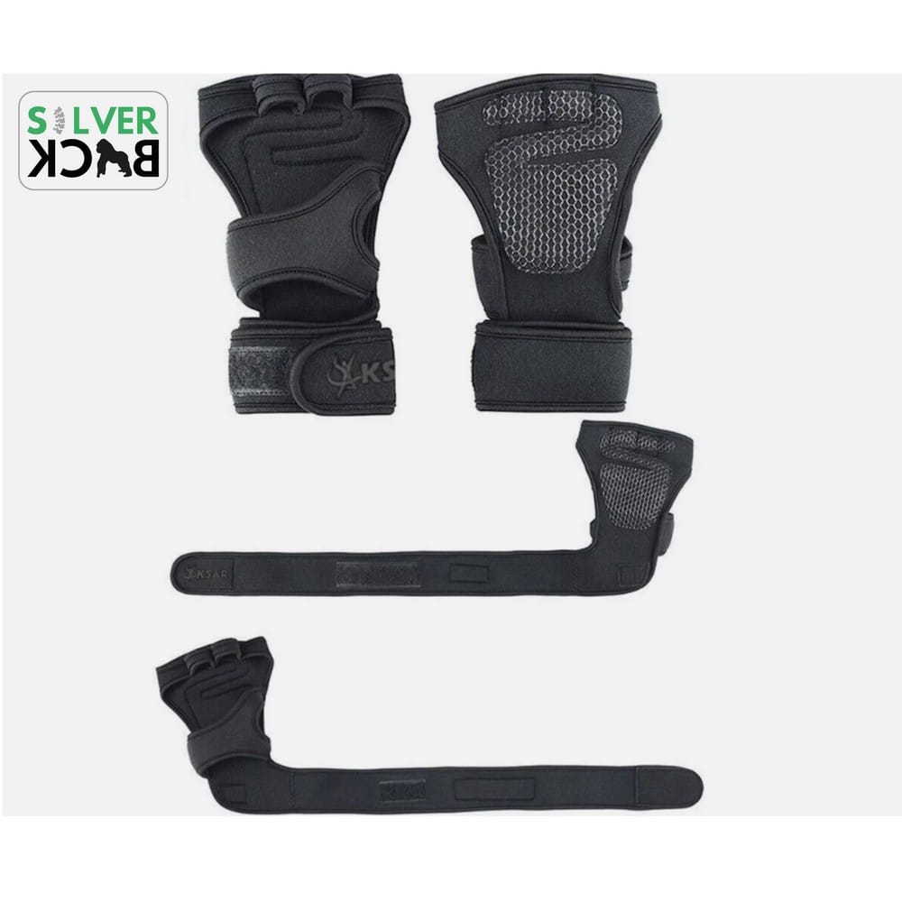6 Silverback GorillaGrip Gym Gloves for Men & Women